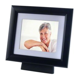 Grote Urn met Zwarthouten Fotolijst (4 liter)