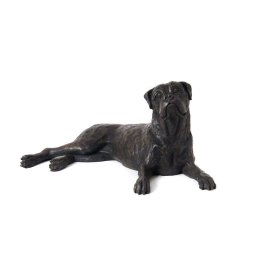 Honden Urn of Asbeeld Liggende Boxer (2 liter)