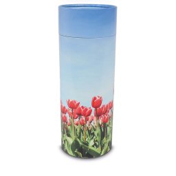 Grote Bio Dieren Urn of As-strooikoker Tulpen (3 liter)