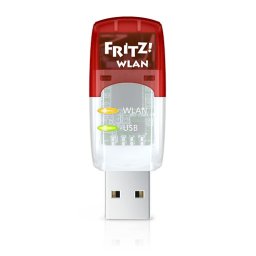 FRITZ! WLAN Stick AC 430 Edition International Wifi adapter Transparant
