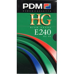 PDM VHS videoband E240 High Grade