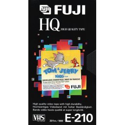 VHS videoband Fuji HQ 3,5-uurs E210 (1 band)