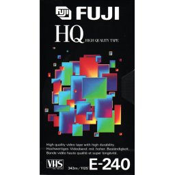 VHS videoband Fuji HQ 4-uurs E240 (1 band)