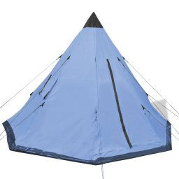 vidaXL Tent 4-persoons blauw