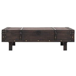 vidaXL Salontafel vintage stijl 120x55x35 cm multiplex