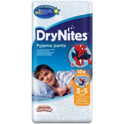 Huggies Drynites luiers boy 3-5 jaar 10 stuks