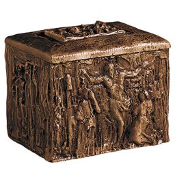 Bronzen Kist Urn De Kruisiging (5 liter)