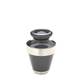 Messing Mini Urn Shiny Black (0.075 liter)