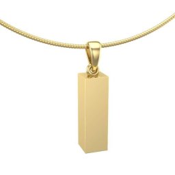 Gouden Assieraad Vierkant Buisje