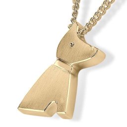 Gouden Assieraad Hondje
