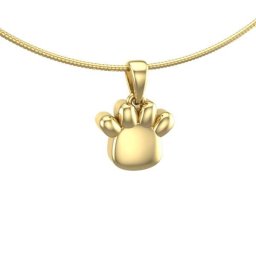 Ashanger Pootafdruk Goud