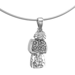 Assieraad Bloemen Engel Zilver