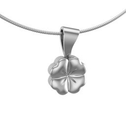 Ashanger Klein Klavertje Vier Zilver