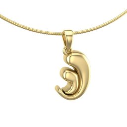 Ashanger Goud Moeder met Kind