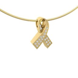 Gouden Assieraad Ribbon met 20 Diamantjes