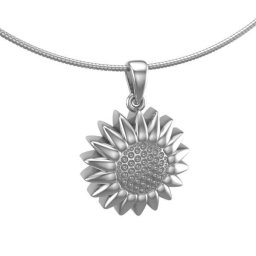 Zilveren Ashanger Zon of Zonnebloem