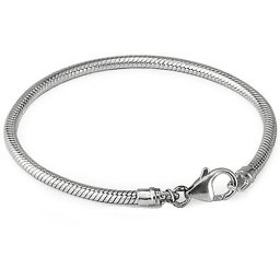 Large Zilveren Armband met Versterkt Slot