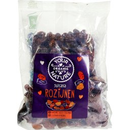 Your Organic Nature Rozijnen Sultana