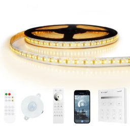 1 meter led strip warm wit pro - complete set