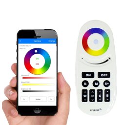 Luxe touch rf afstandsbed. + wifi RGBW