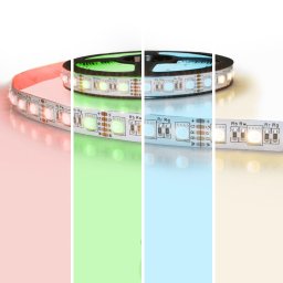 1 meter RGBW led strip premium met 72 leds - losse strip