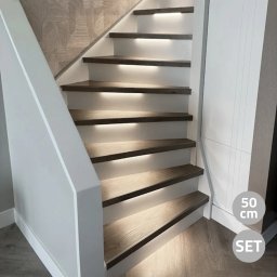 Trapverlichting led strip helder wit - complete set 50 cm
