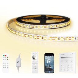 2 meter - 240 leds complete led strip set warm wit