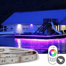 2 meter RGB led strip voor buiten complete set