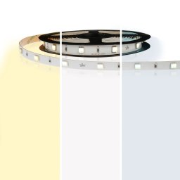 3 meter dual white led strip basic met 180 leds - losse strip