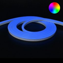 RGB neon led flex maxi rond 3 meter - losse strip