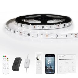 7 meter - 420 leds complete led strip set daglicht wit