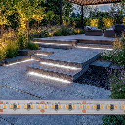 3 meter helder wit led strip voor buiten losse strip