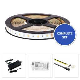 4 meter complete set Dual White led strip met Zigbee controller