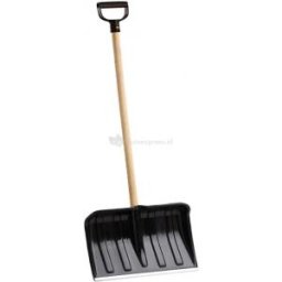 Sneeuwschuiver 40 cm kunststof met houten steel