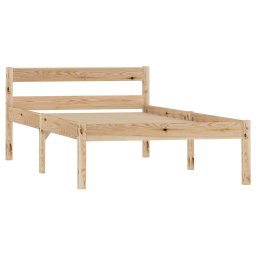vidaXL Bedframe massief grenenhout 100x200 cm