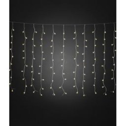LED lichtgordijn warmwit cherry met 400 lampen