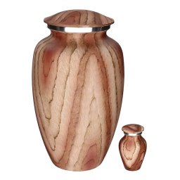 Elegance Urnen Voordeelset Beige Woodlook (3.6 liter)