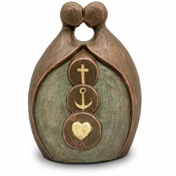 Groot Asbeeld Geloof-Hoop-Liefde, Bol of Slank (3 liter)
