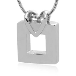 Assieraad Open Box Hartje, inclusief Collier