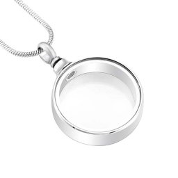 Assieraad Glazen Cirkel, inclusief Collier