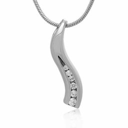 RVS Ashanger Boog Zirkonia, inclusief Collier