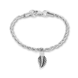 RVS Aurora Armband met Ashanger Vallend Blad