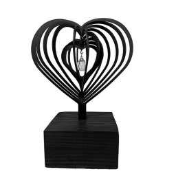 3D Ashanger Urn Hart met Asbol en AsBuisje (0.015 liter)