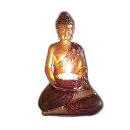 Amithaba Kaarshouder Boeddha Dieren Urn (0.3 liter)