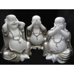 Chinese Horen, Zien, Zwijgen Boeddha Dierenurn (3 x 1.5 liter)