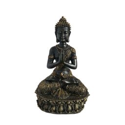 Tibetaanse Meditatie Boeddha Dierenurn Blackgold (1.5 liter)