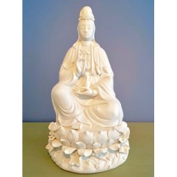 Chinese vrouwelijke Buddha Dieren Urn Kwan Yin (1.5 liter)