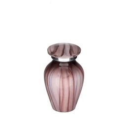 Elegance Mini Dierenurn Pink Stripes (0.1 liter)