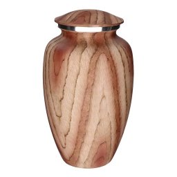 Grote Elegance Dierenurn Beige Woodlook (3.5 liter)