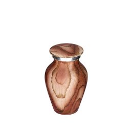 Elegance Mini Dieren Urn Beige Woodlook (0.1 liter)